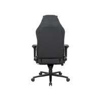 Navodesk Apex Core Gaming Chair Fabric Black, 4D Armrests, Lumbar Support, Memory Foam Headrest, 135° Recline, 120kg, SoftKnit | APEX-CR-BLK