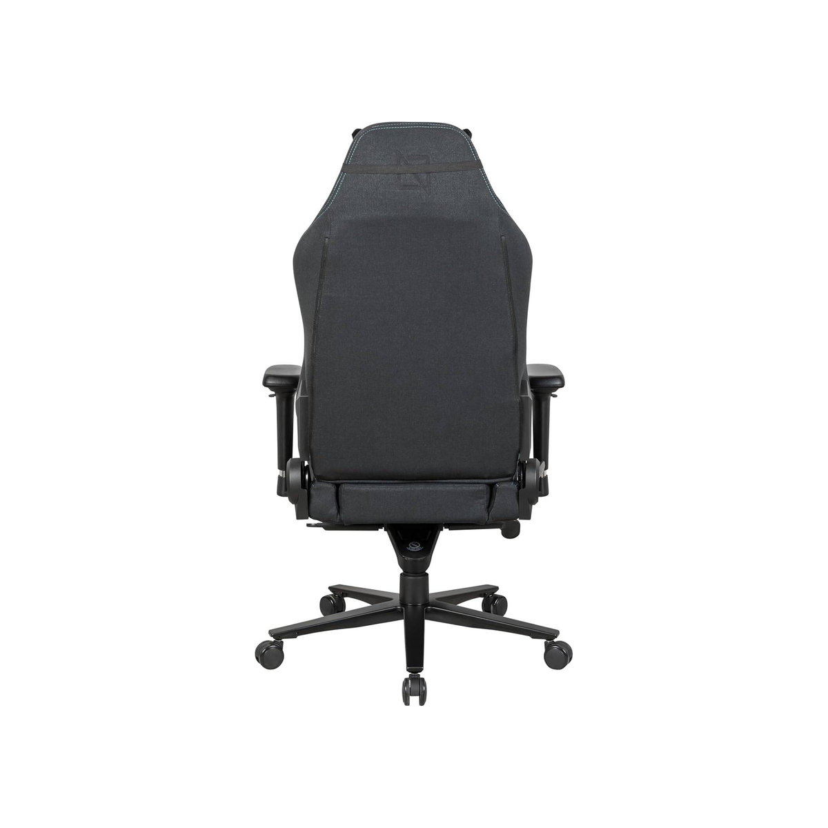 Navodesk Apex Core Gaming Chair Fabric Black, 4D Armrests, Lumbar Support, Memory Foam Headrest, 135° Recline, 120kg, SoftKnit | APEX-CR-BLK