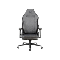 Navodesk Apex Pro Max UltraWeave Gaming Chair, 4D Swappable Armrests, 4-Way Lumbar Support, Magnetic Memory Foam Pillows, 155° Recline, 180kg, Ultra Black | APEX-PROMAX-UB
