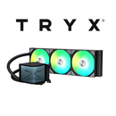 TRYX PANORAMA ARGB 360 Black L-shaped AMOLED Screen Liquid Cooler Model L-P360A-AS3M-G1K BLACK