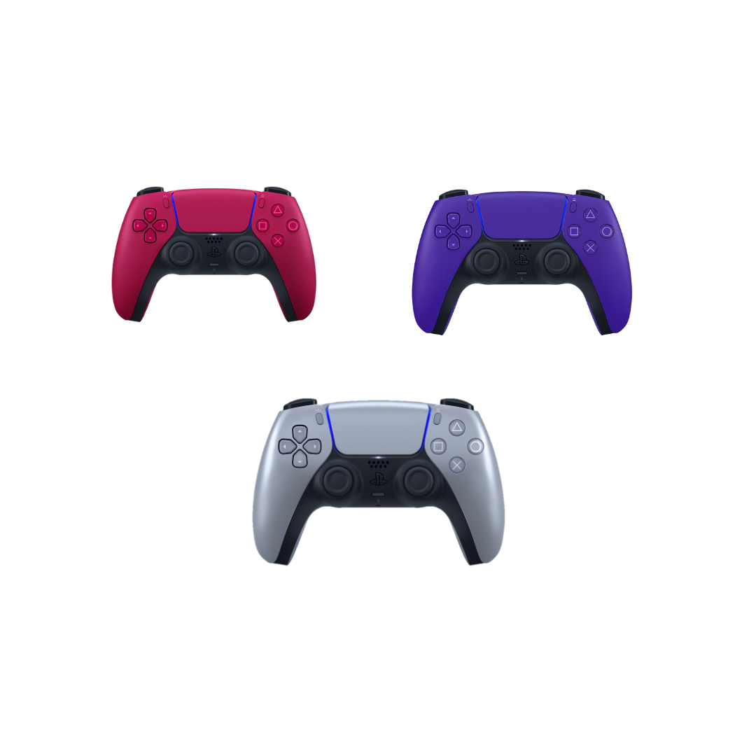 PlayStation 5 DualSense wireless controller front view in white