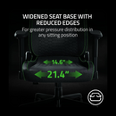 Razer Iskur V2 X black multi-layered fabric ergonomic gaming chair