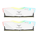 Two T-Force Delta R RGB memory modules on a white background