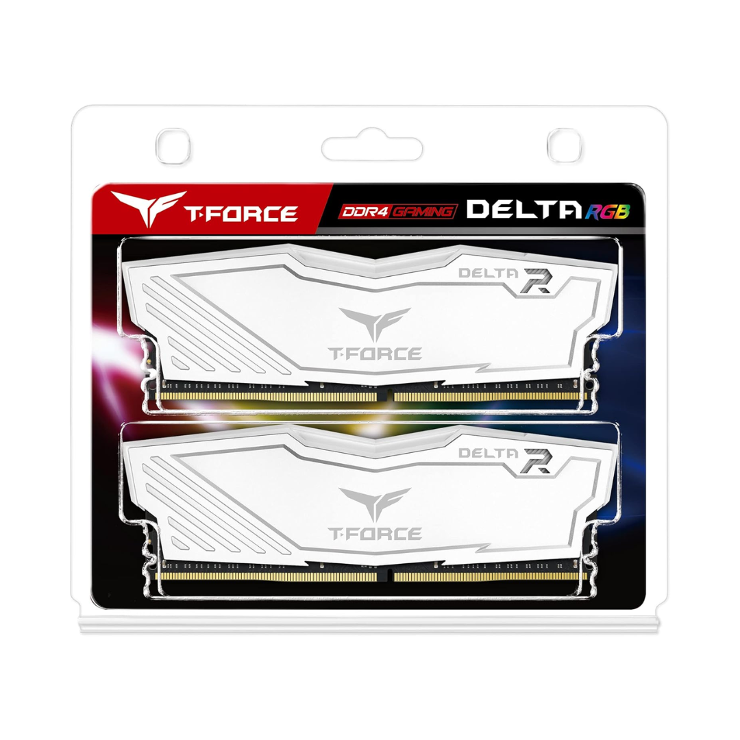 T-Force Delta RGB RAM packaging on a white background