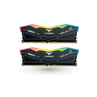 TeamGroup T-Force Delta RGB 32GB (2x 16GB) DDR5 6000 MHz Desktop Memory Ram - Black  FF3D532G6000HC38ADC01