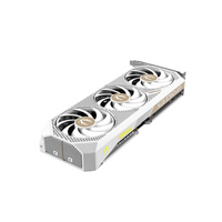 ZOTAC RTX 5070 AMP White Edition graphics card with 12GB GDDR7, RGB lighting, dual-fan cooling, DLSS 3, and Ray Tracing support.