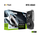 ZOTAC RTX 4060 Twin Edge 8GB Graphics Card with dual-fan cooling and DLSS 3 support.