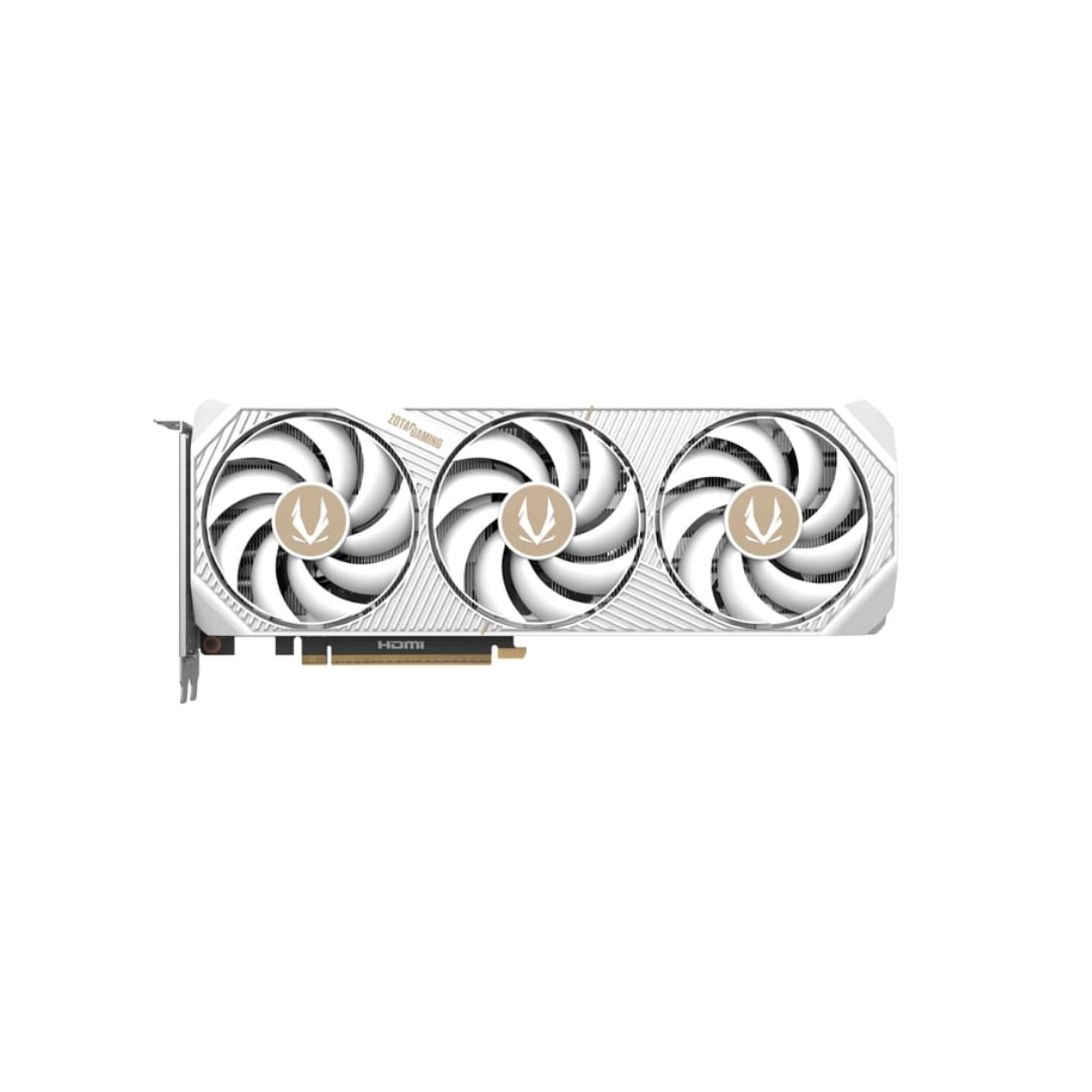 ZOTAC Gaming GeForce RTX 5070 AMP White Edition 12GB GDDR7 Graphics Card, RGB Lighting, DLSS 3, Ray Tracing | ZT-D50700A-10P
