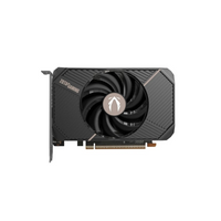Image Alt Text:
ZOTAC RTX 5060 SOLO Edition graphics card with 8GB GDDR7, compact single-fan cooling, DLSS 3, and ray tracing support.