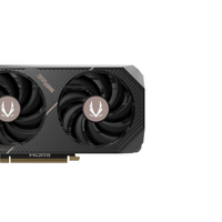 ZOTAC RTX 5060 AMP Edition 8GB graphics card with dual-fan IceStorm 2.0 cooling, DLSS 3, and ray tracing support.