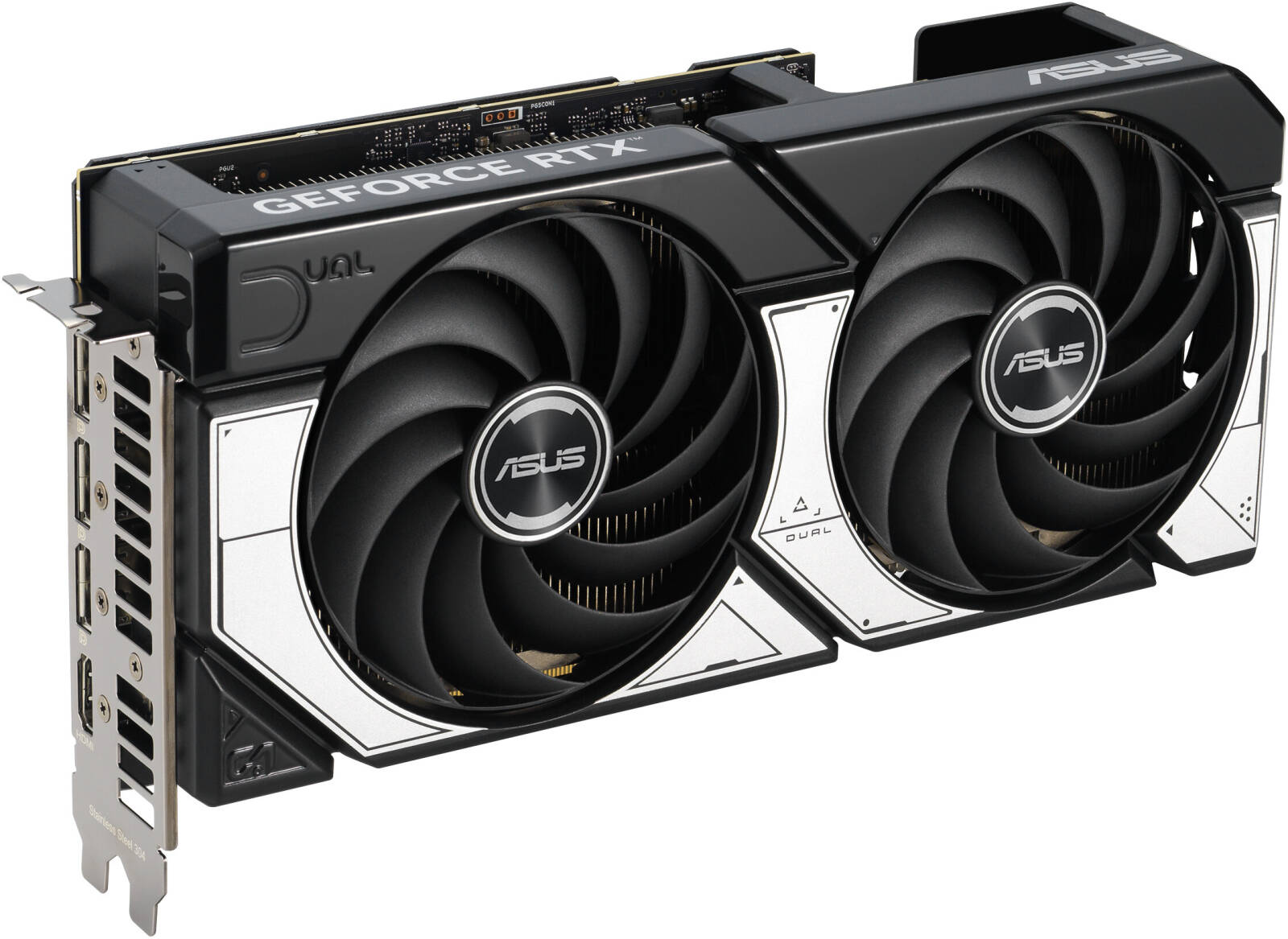 ASUS DUAL RTX 5070 12GB OC Graphics Card, GDDR7 192-Bit Memory, 2542 MHz Boost Clock, 6144 CUDA Cores, 28 Gbps Memory Speed, PCI Express 5.0 | 90YV0M17-M0NA00
